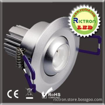 Aluminum  LED Downlight 1x1W / 1x3W
